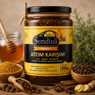 Şehr-i Şemdinli Ballı Atom Karışım 850 Gr.