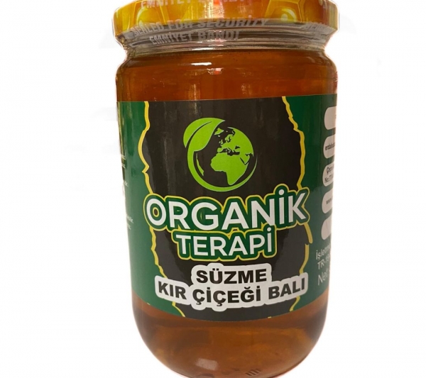 Organik Terapi Süzme Çiçek Balı 850 Gr.